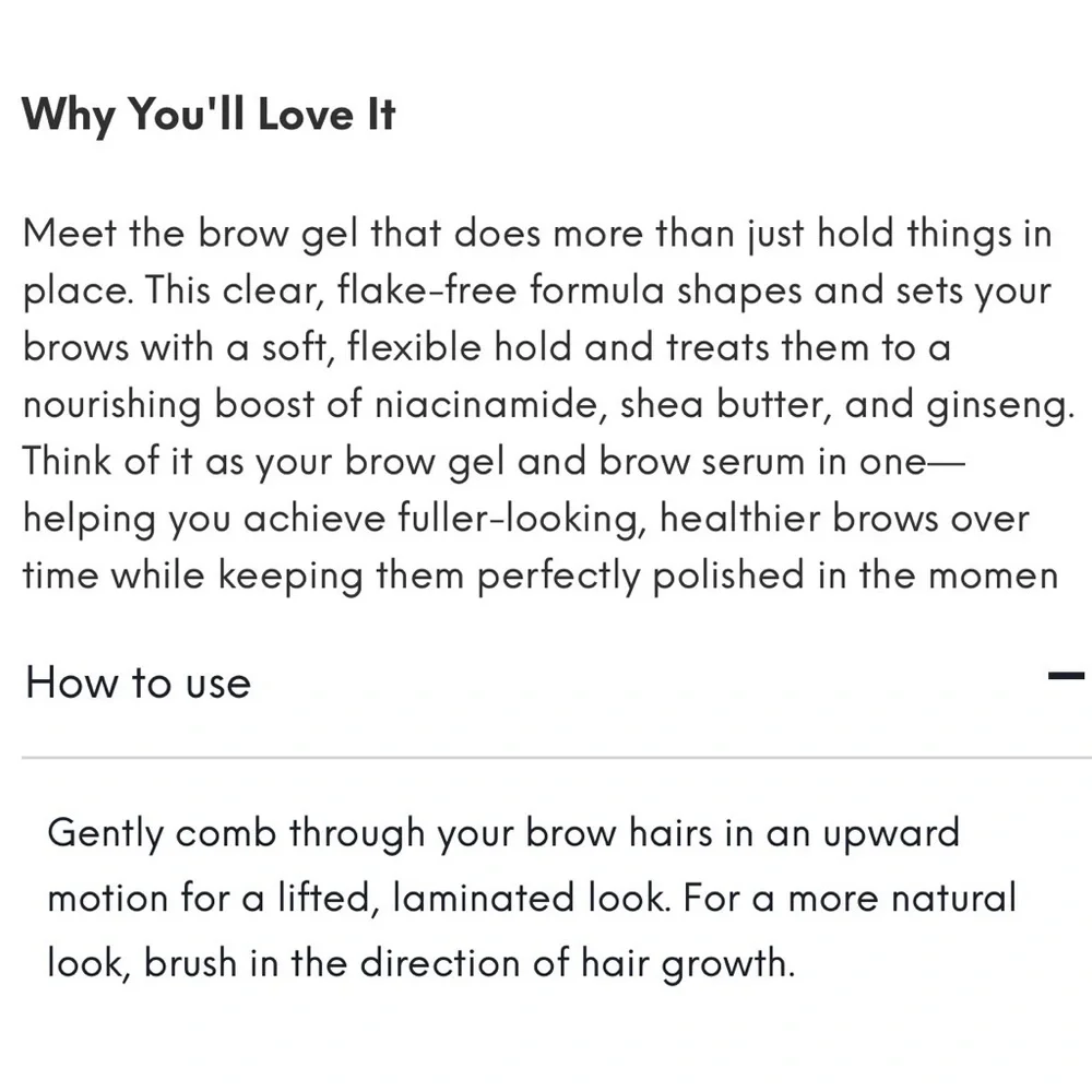 Toyfactory Niabrow Serum Brow Gel Clear skin first makeup - Picture 5 of 6